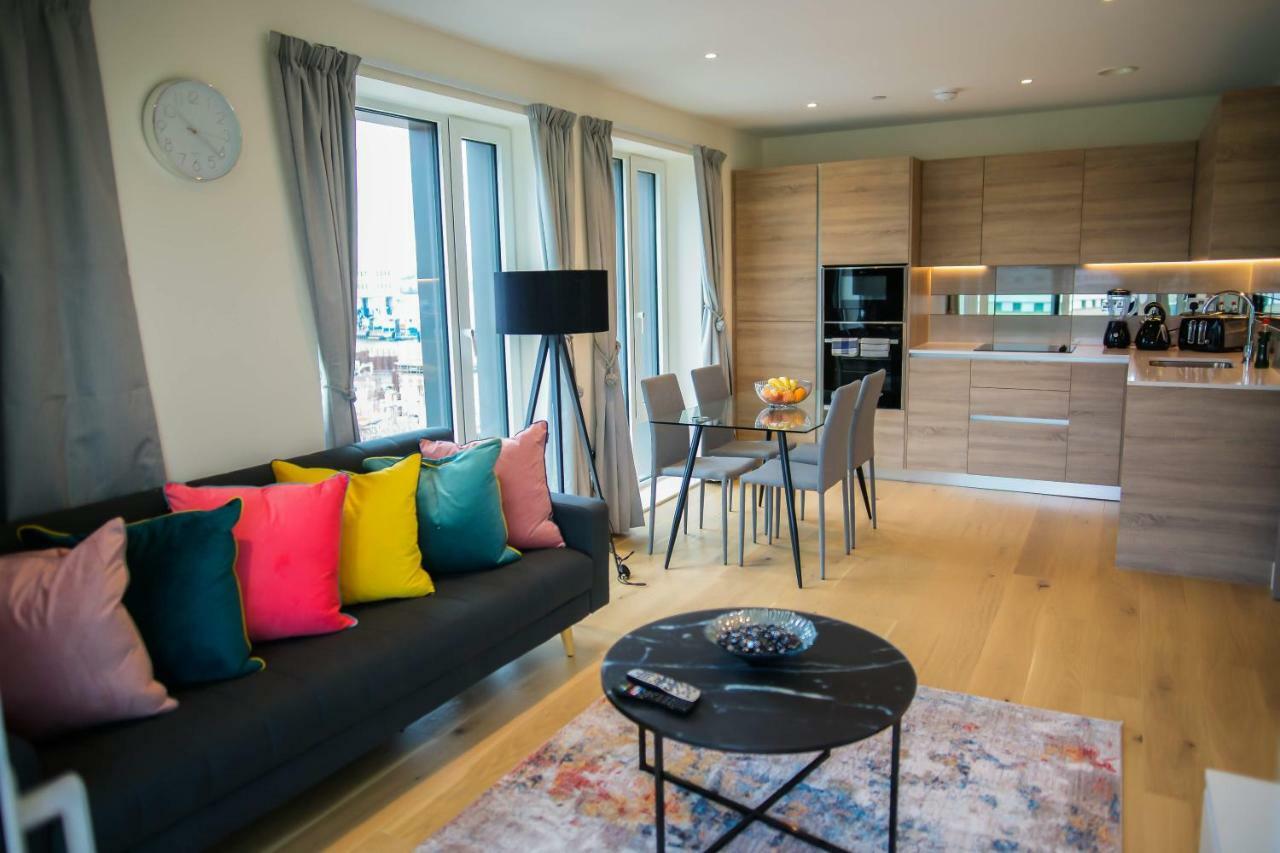 Thames View 2 Bed Apartment With Balcony Londres Exterior foto