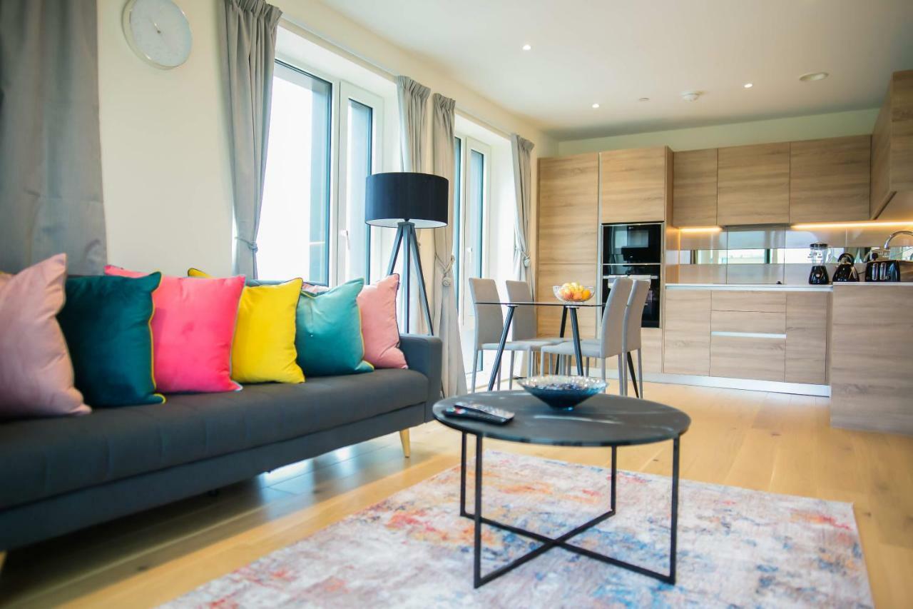 Thames View 2 Bed Apartment With Balcony Londres Exterior foto