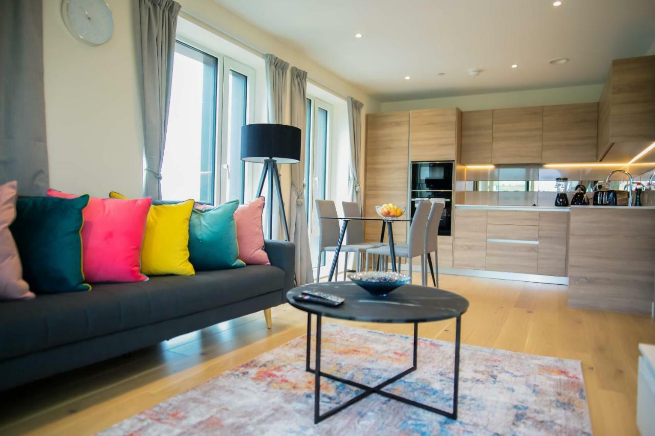 Thames View 2 Bed Apartment With Balcony Londres Exterior foto