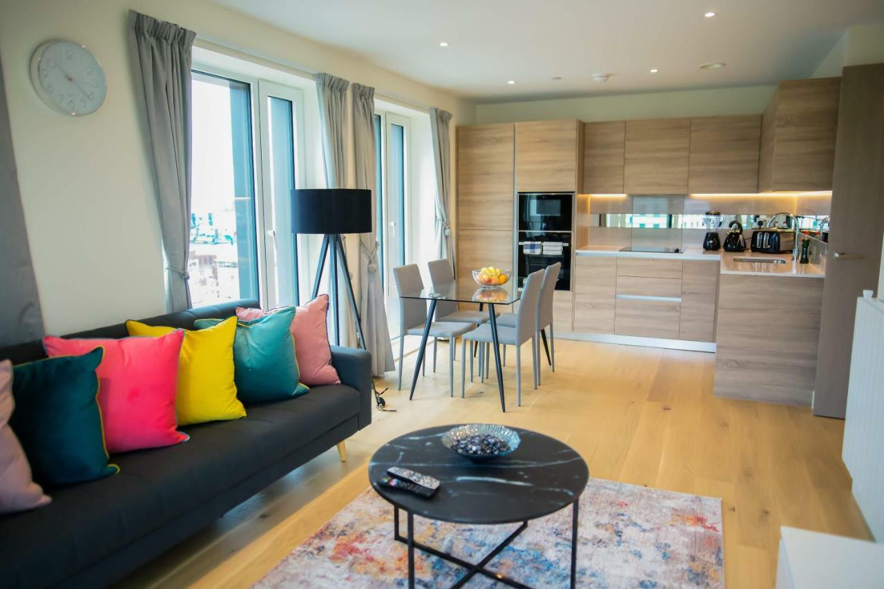 Thames View 2 Bed Apartment With Balcony Londres Exterior foto